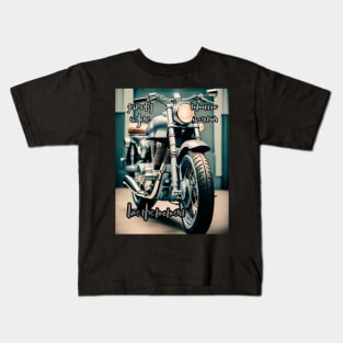 Live The Moment, Yesterday is Gone - Heritage Riders Kids T-Shirt